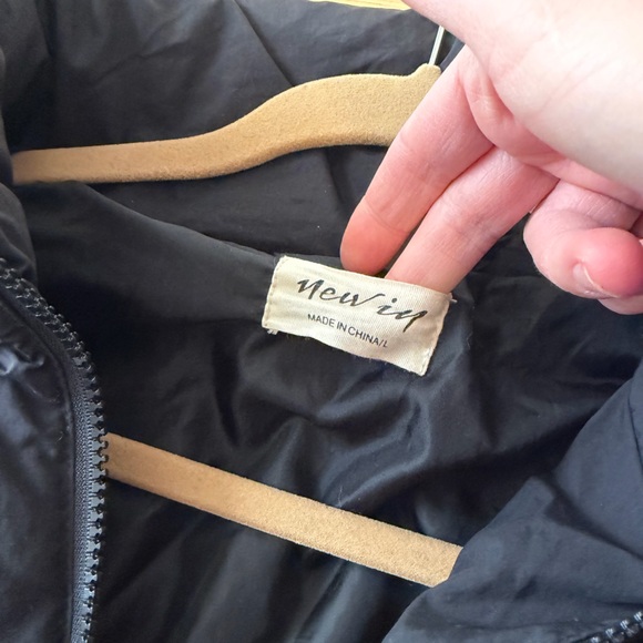 Black Puffer Jacket - Picture 8 of 9